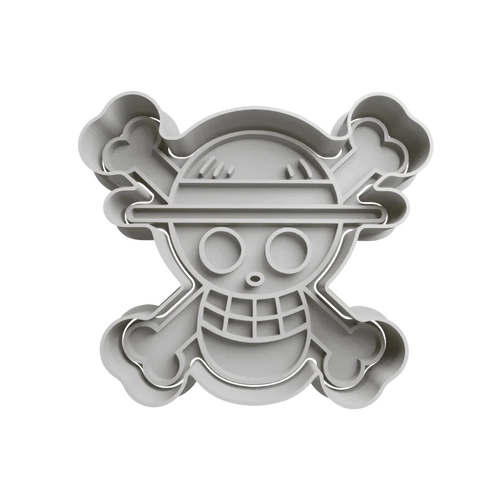 Emporte-pièce en forme de logo one piece