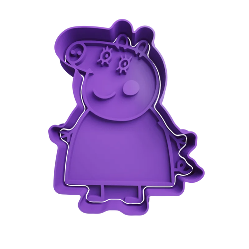 Emporte-pièce maman pig