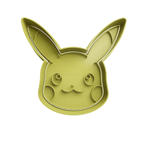 Emporte-pièce en forme de tête de pikachu