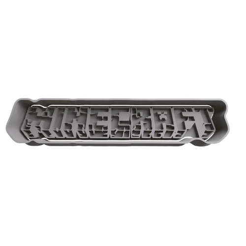 Emporte-pièce en forme de logo minecraft