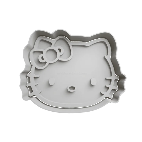 Emporte-pièce tête de hello kitty