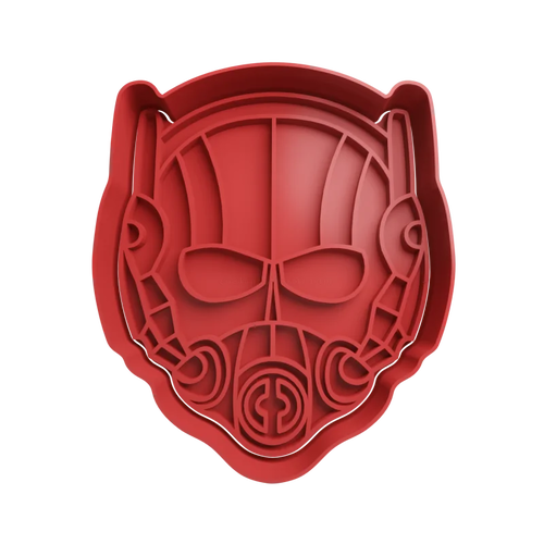 Emporte-pièce en forme de casque antman