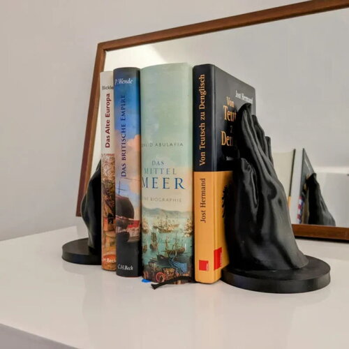 Helping hands: bookends