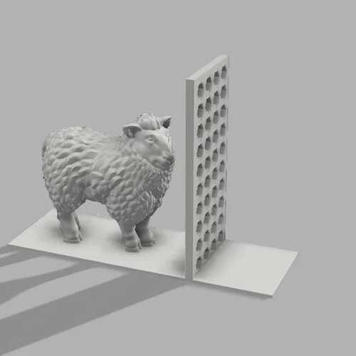 The lion and the lamb bookends