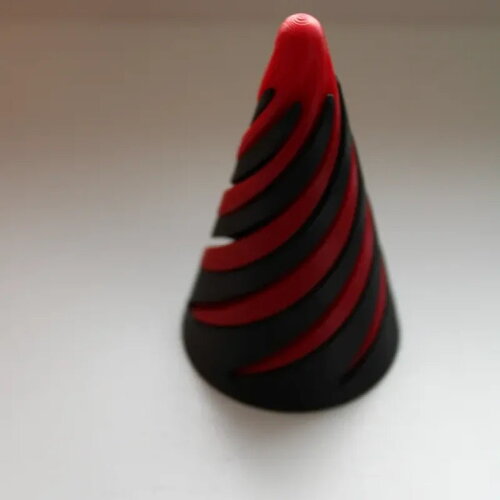 Impossible vortex fidget toy