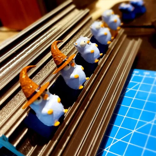 Keycaps artisan gopher pour cherry mx steam