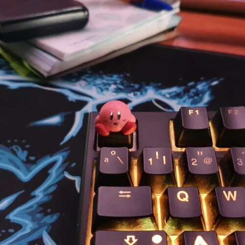 Kirby mx cherry keycap