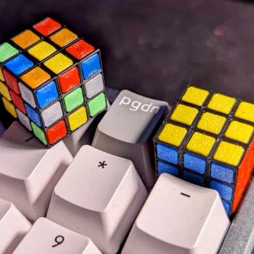 Keycap de rubiks cube