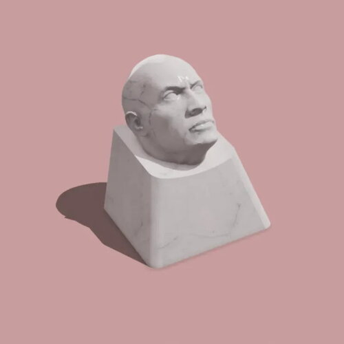 The rock keycap