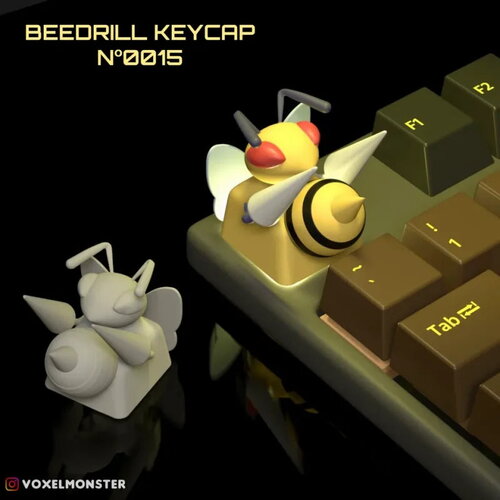 Beedrill keycap