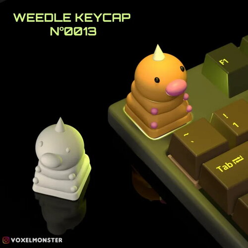 Weedle keycap