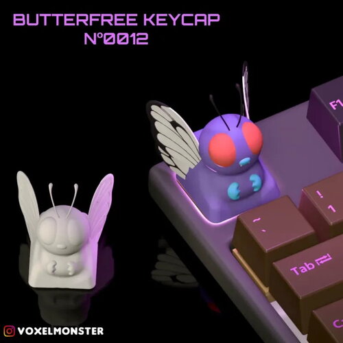 Butterfree keycap