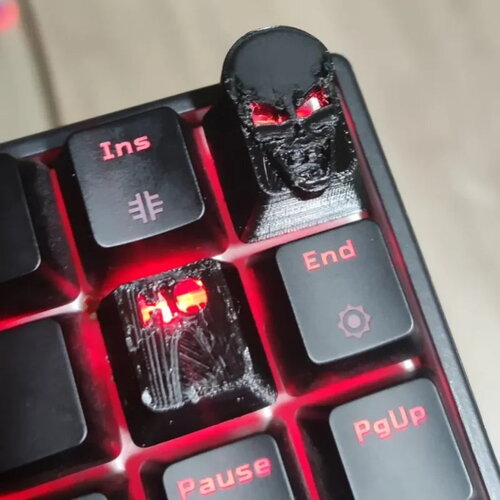 Skull keycap
