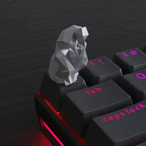 Keycap penseur à poly le plus bas