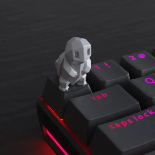 Keycap low poly carapuce