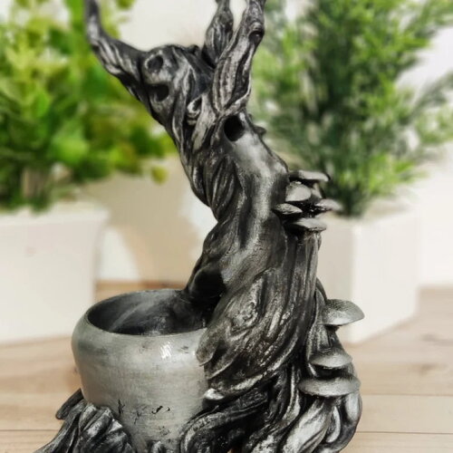 Arbre et vase