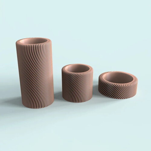 Vase courbe