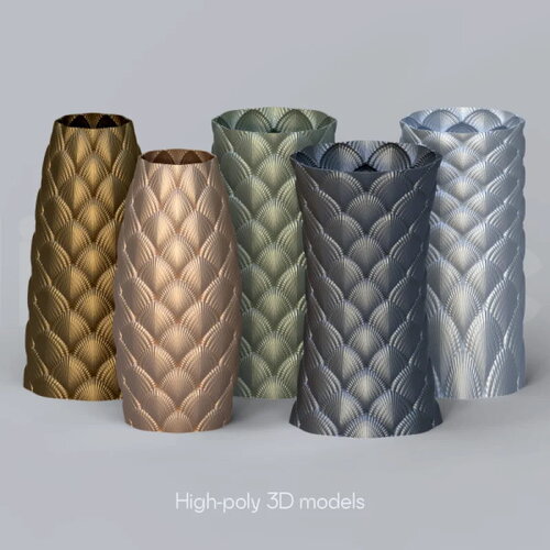 Vase niedwica shell