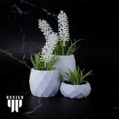 Vase  motif géométrique