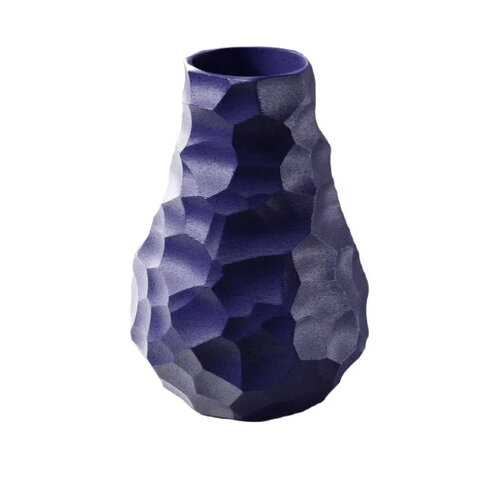 Vase motif pierre