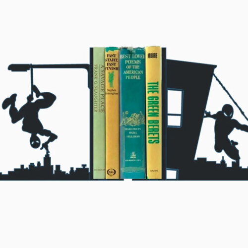 Serre-livre spiderman