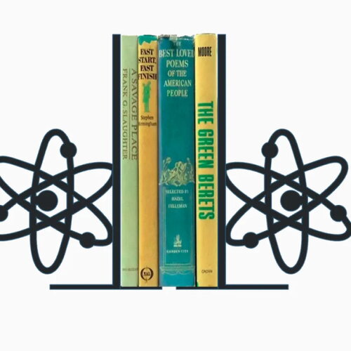 Porte-livre atomo icon atomic, serre-livre