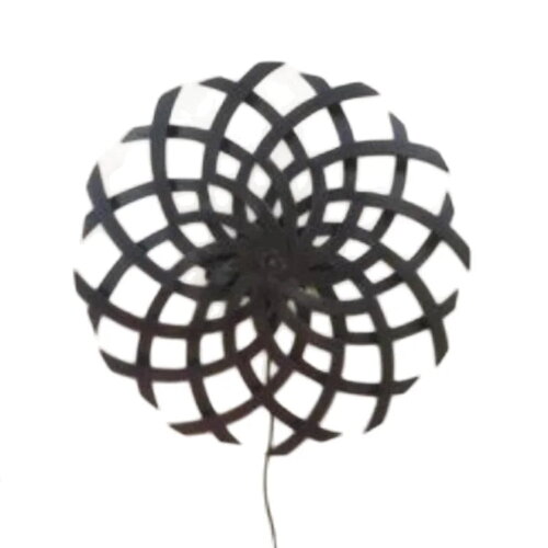 Sculpture cinétique : fidget spinner fleur