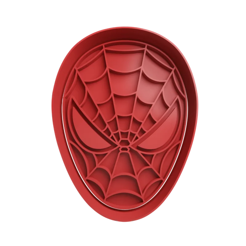 Emporte-pièce tête de spider-man
