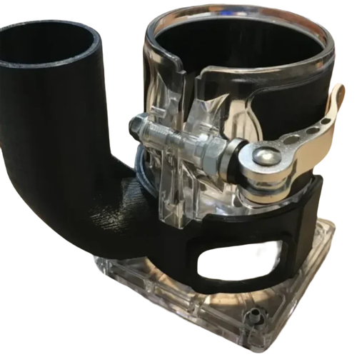 Adaptateur d'extraction de poussière makita 3709 pour aspirateur d'atelier