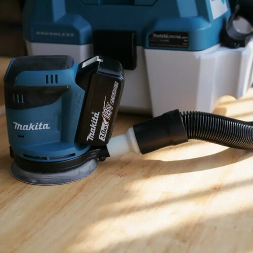 Adaptateur d'aspirateur makita dvc750l pour makita dbo180
