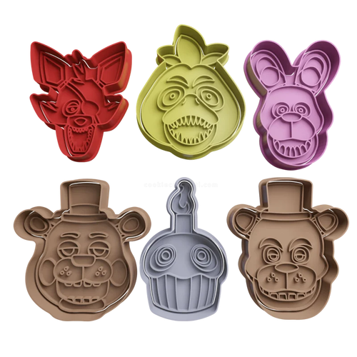 Ensemble d’emporte-pièces five nights at freddy’s