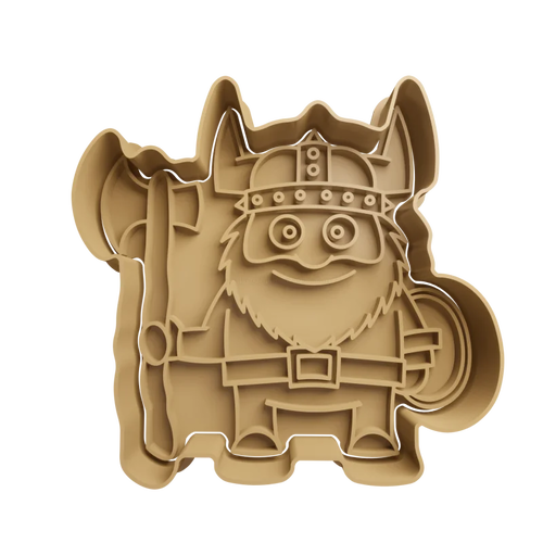 Emporte-pièce viking : conquérez vos délices avec style !