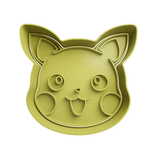 Transformez vos biscuits avec l'emporte-pièce tête de pikachu !