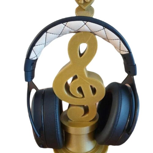 Support pour casque:  musique