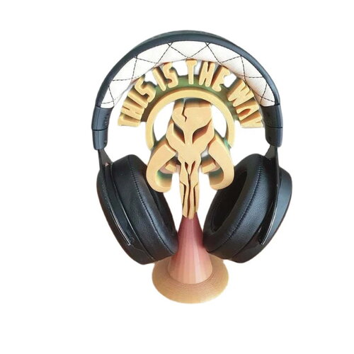 Support pour casque : mandalorien