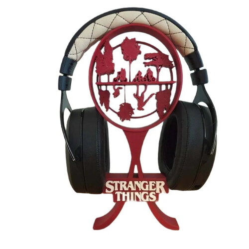 Support pour casque: stranger things