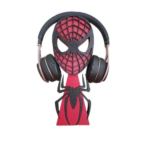 Support pour casque: spiderman