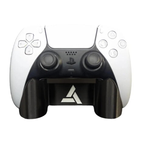 Socle porte-manette playstation 5 avec logo abstergo