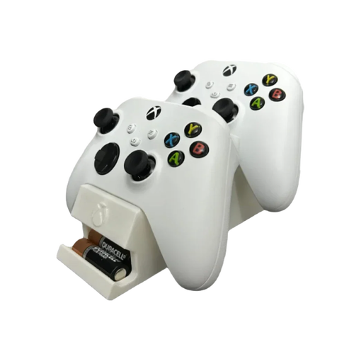 Support double manette  xbox s / x / one avec support de batteries