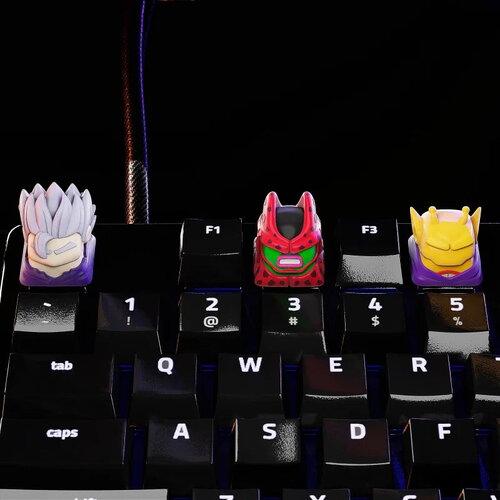 Dragon ball super -keycaps