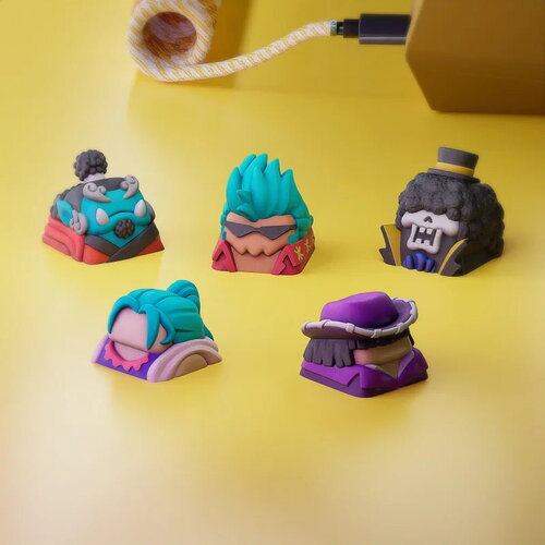 Nakamas  keycaps - clavier mécanique