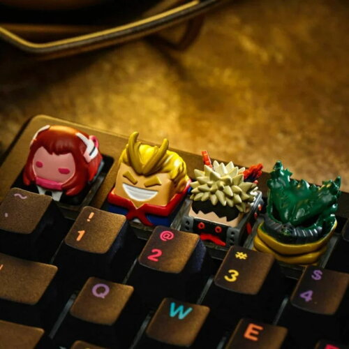 Bnha keycaps - clavier mécanique