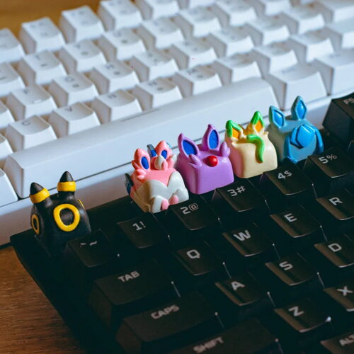 Eeveelutions  keycaps - clavier mécanique