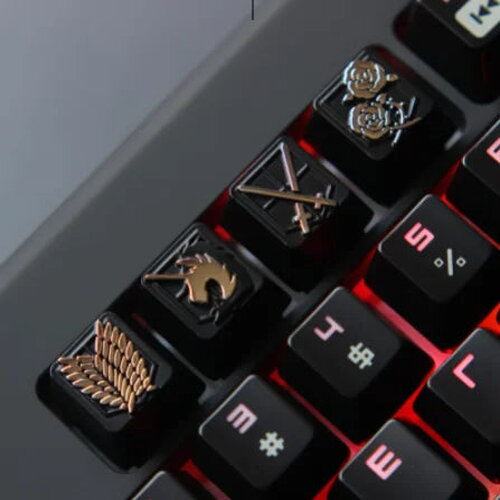 Keycaps shingeki no kyojin