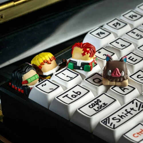 Demon slayer keycaps - clavier mécanique