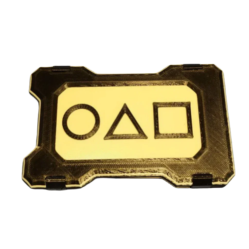 Porte-cartes avec logo squid game