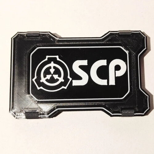 Porte-cartes  avec logo scp