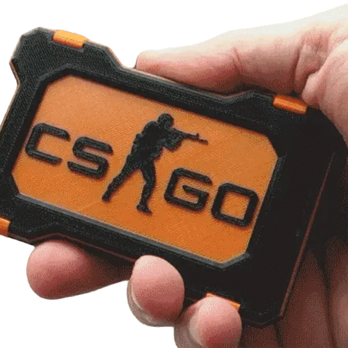 Porte-carte-portefeuille  avce le logo cs:go