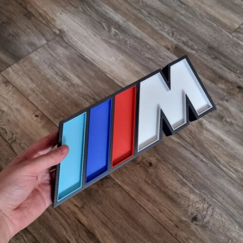 Lampe led bmw m logo