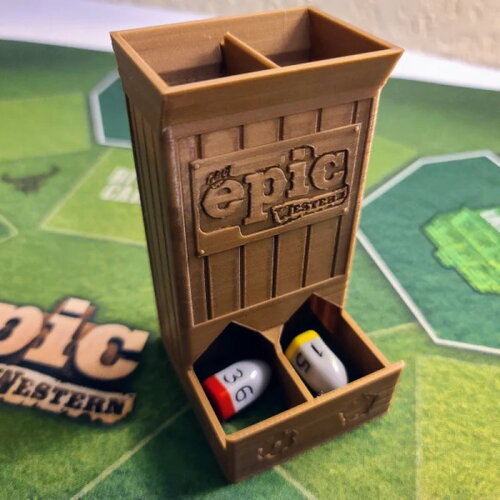 Mini tour à dés épique pour tiny epic western